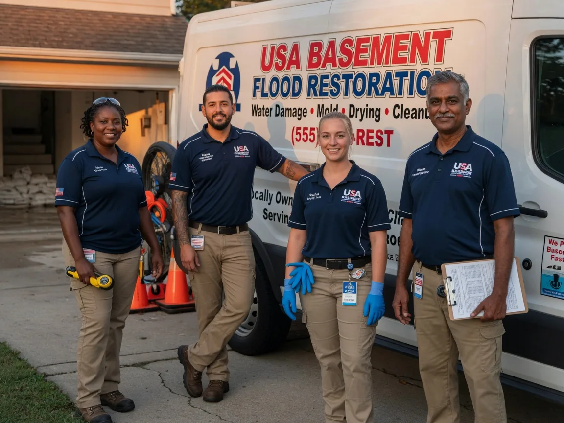 Basement Flood Cleanup company in Coffeeville, AL